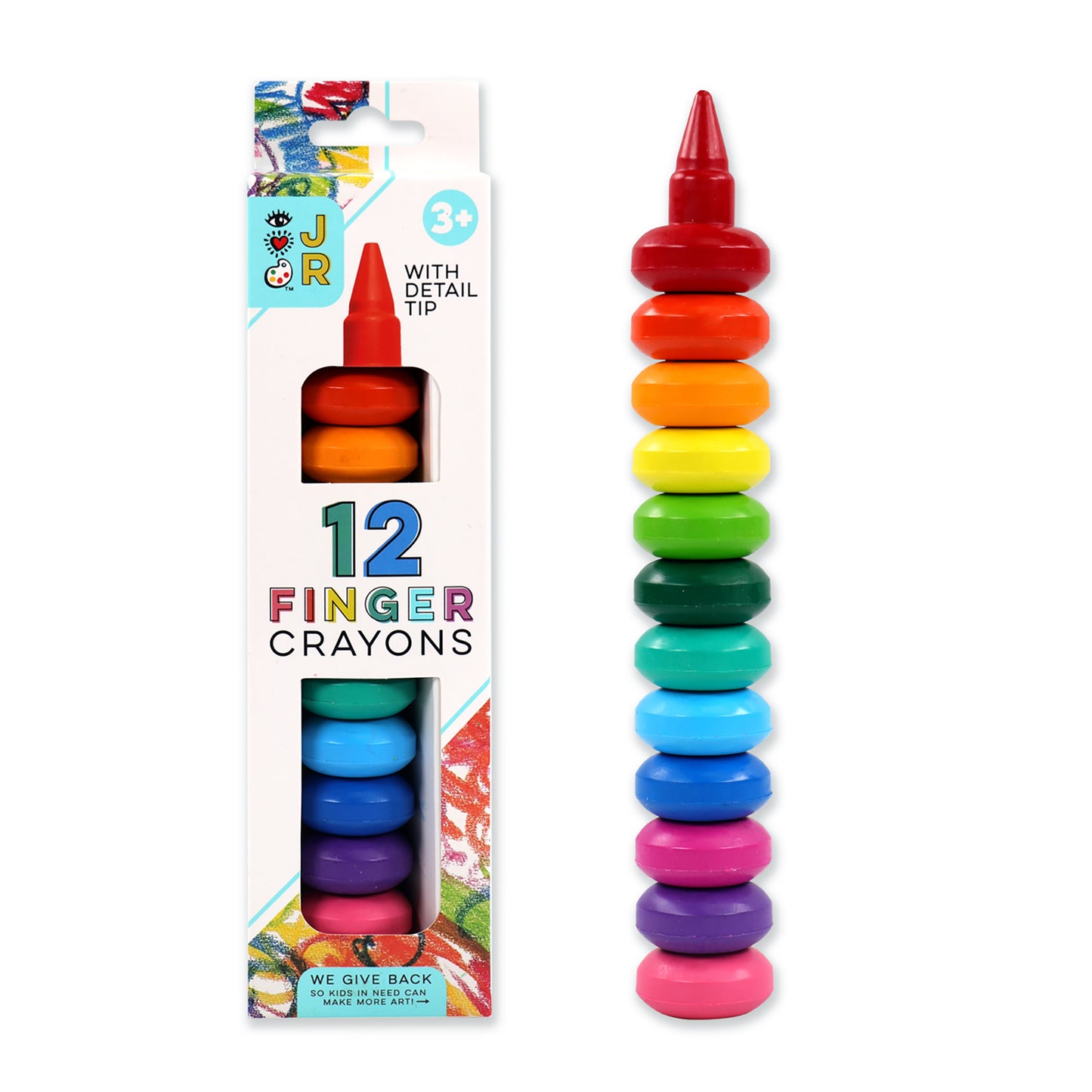 iHeartArt JR 12 Finger Crayons