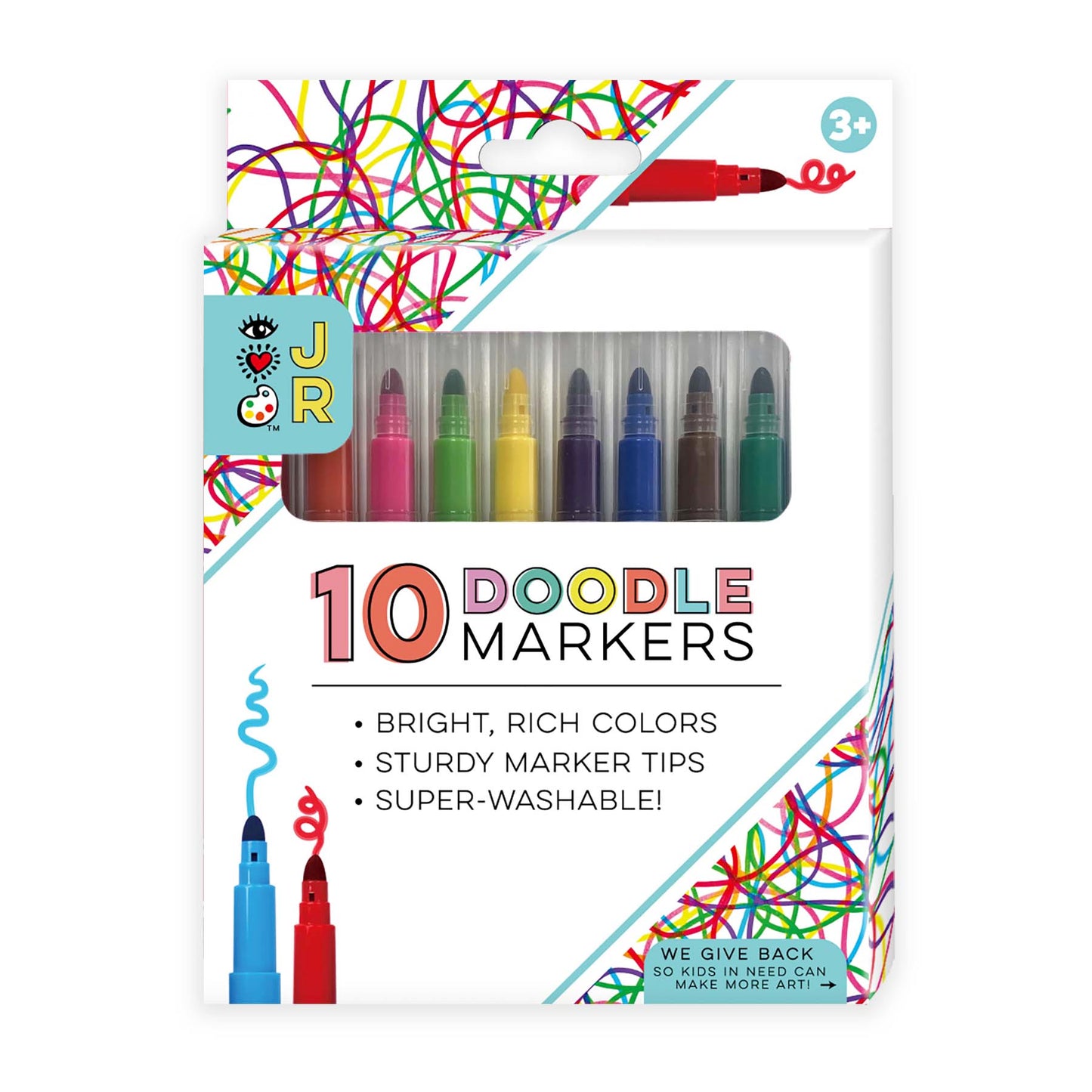 iHeartArt JR Super Washable Doodle Markers