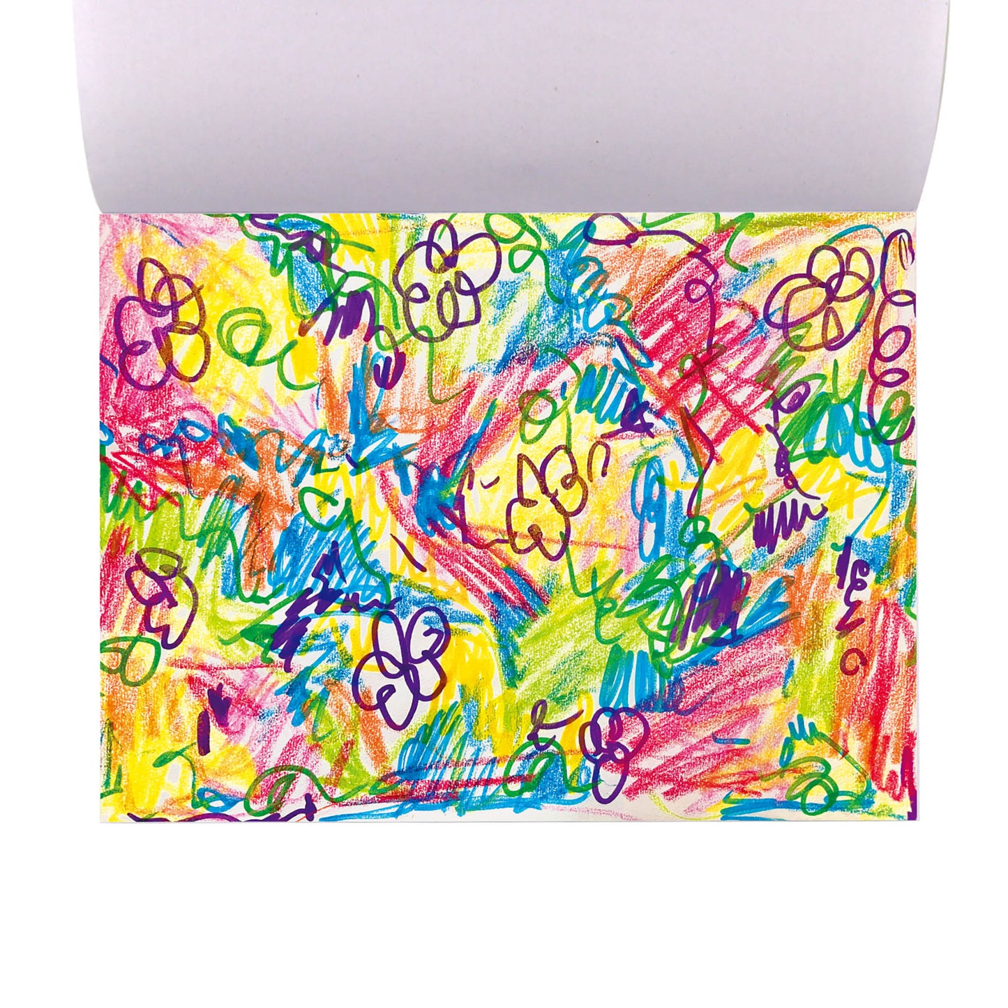 iHeartArt JR Recycled Newsprint Scribble Pad