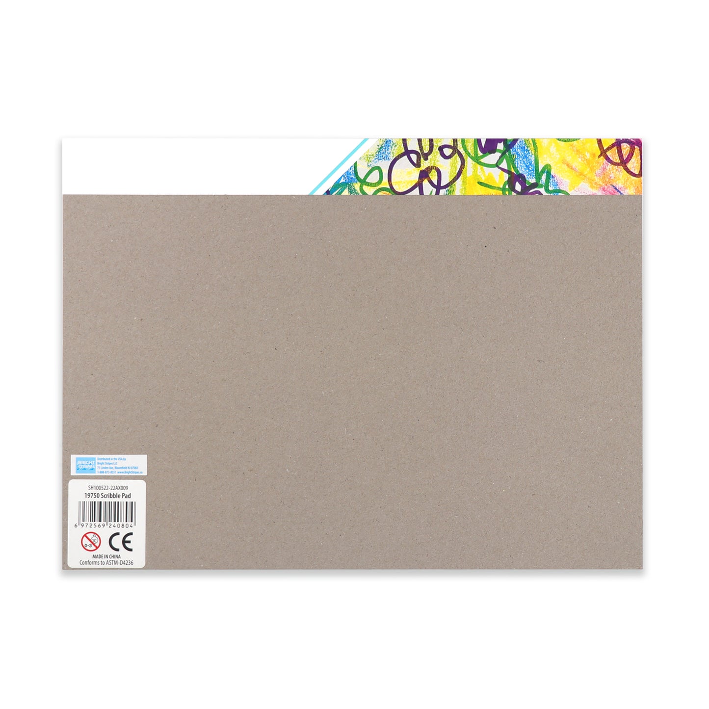 iHeartArt JR Recycled Newsprint Scribble Pad