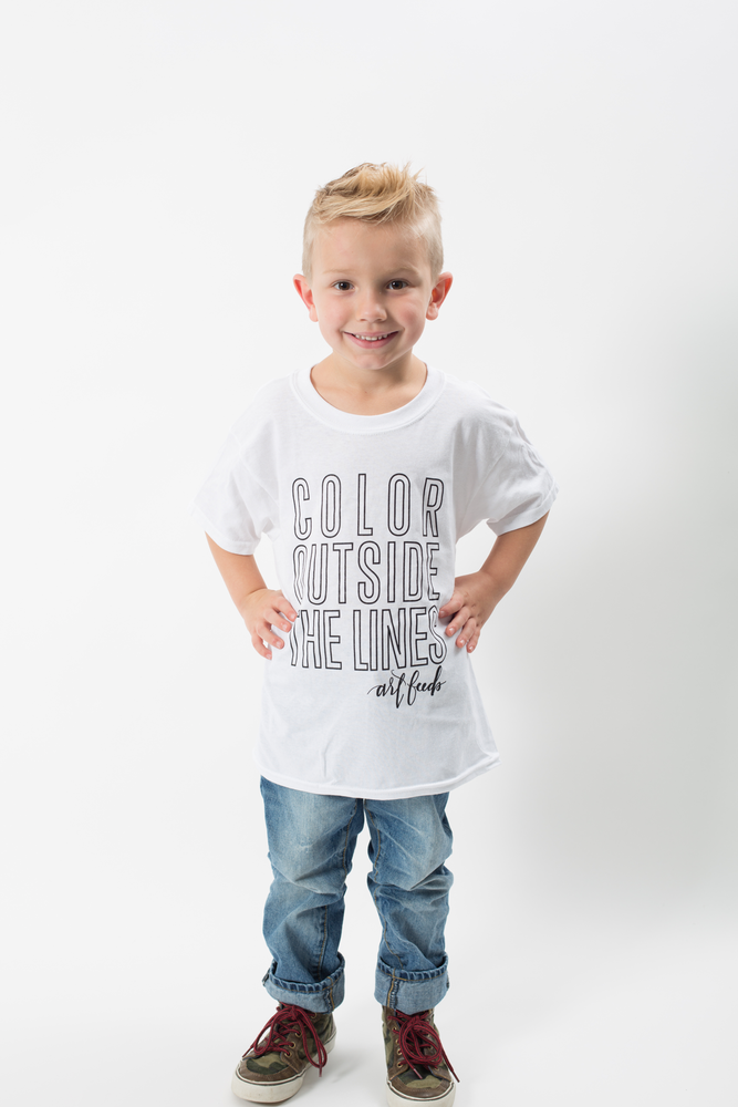 Color Outside the Lines Tee