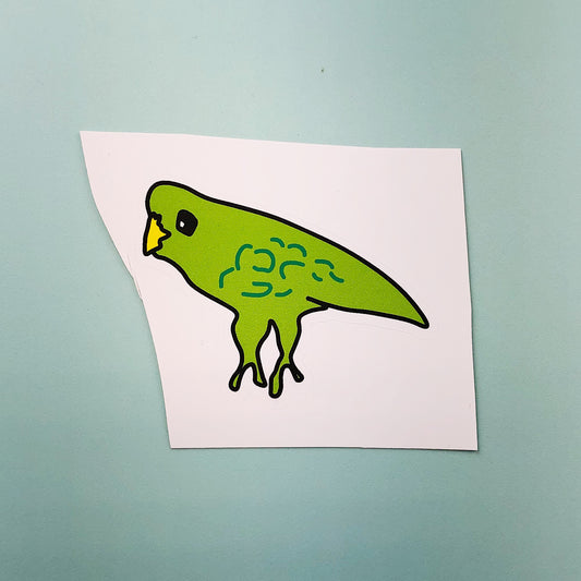 Parakeet Mural Sticker