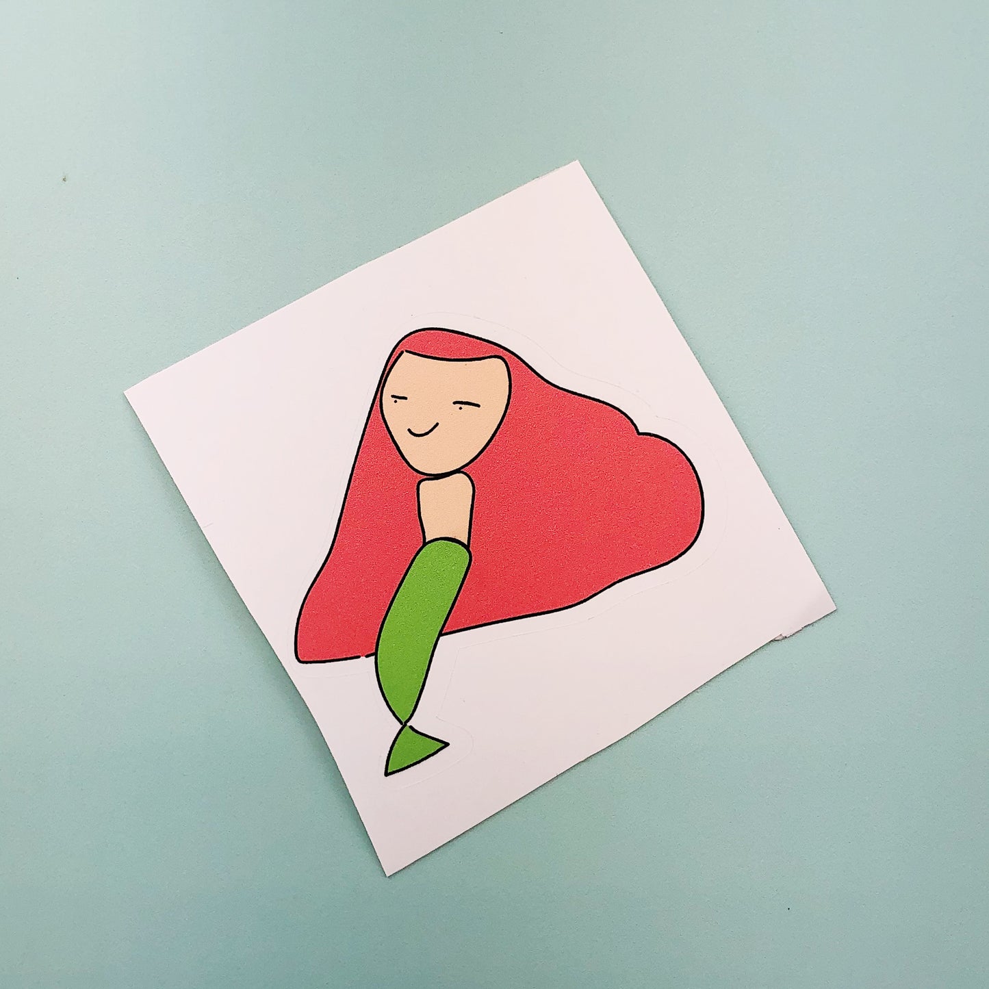 Mermaid Mural Sticker