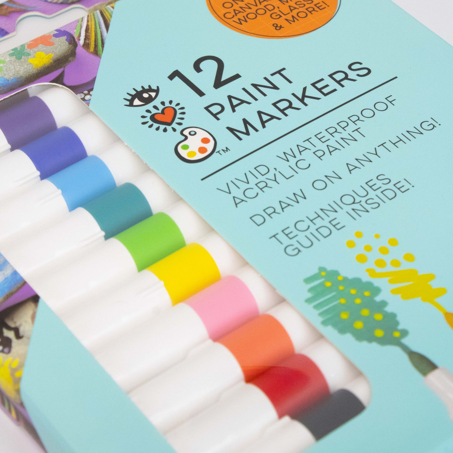 iHeartArt 12 Acrylic Paint Markers