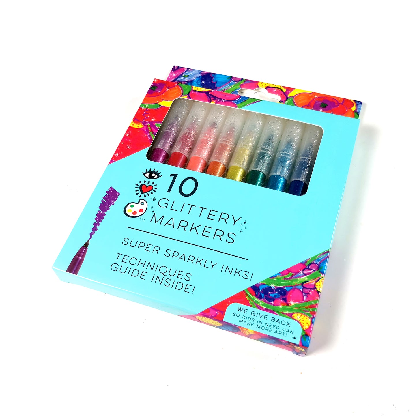 iHeart Art 10 Glitter Markers