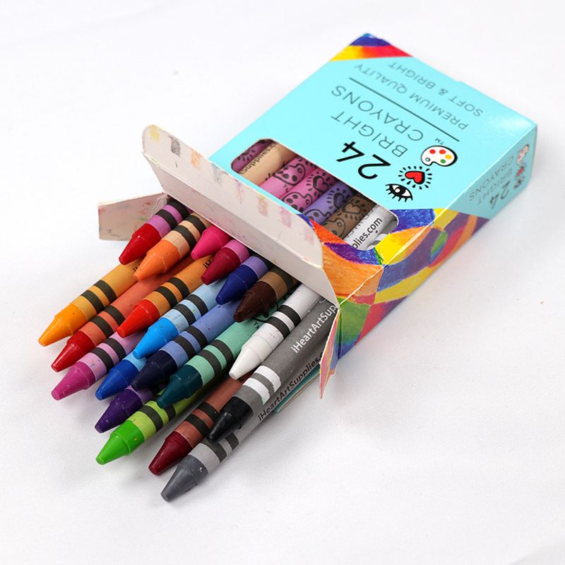 iHeart Art 24 Bright Crayons