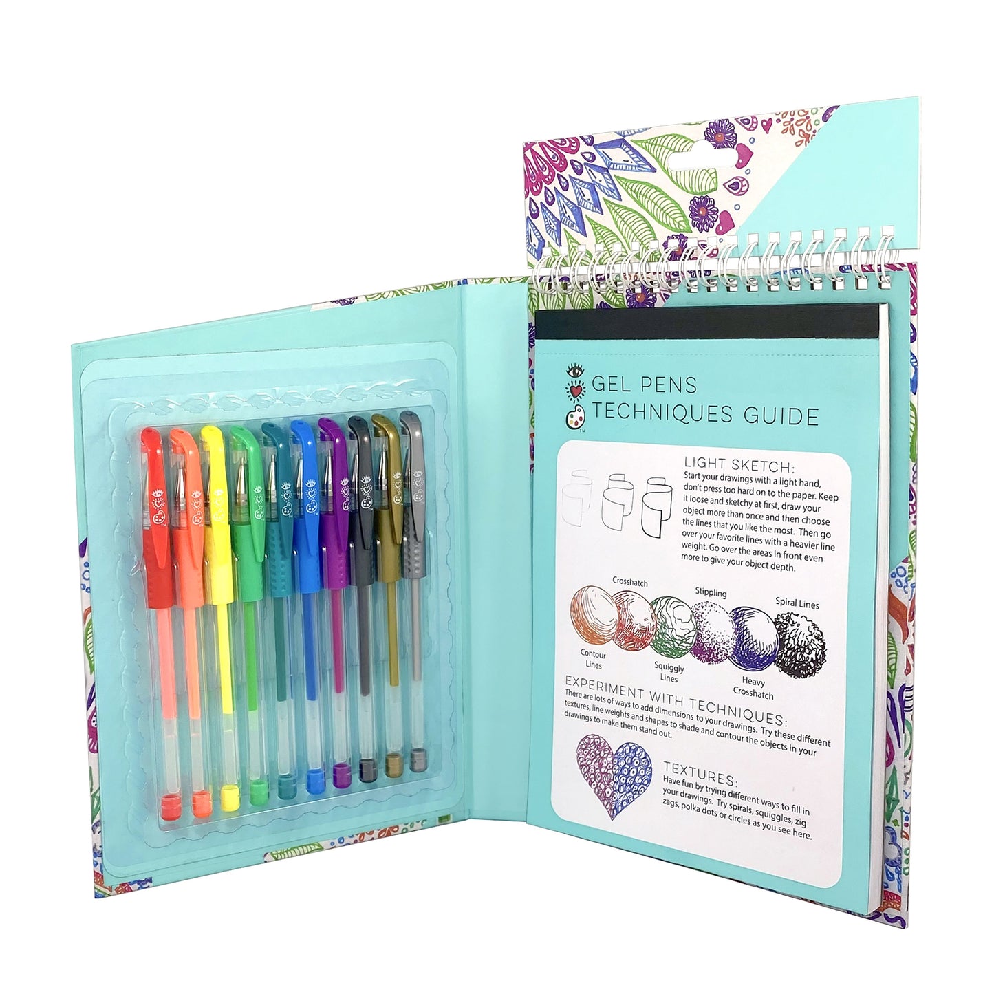 iHeart Art Travel Art Pack Gel Pens