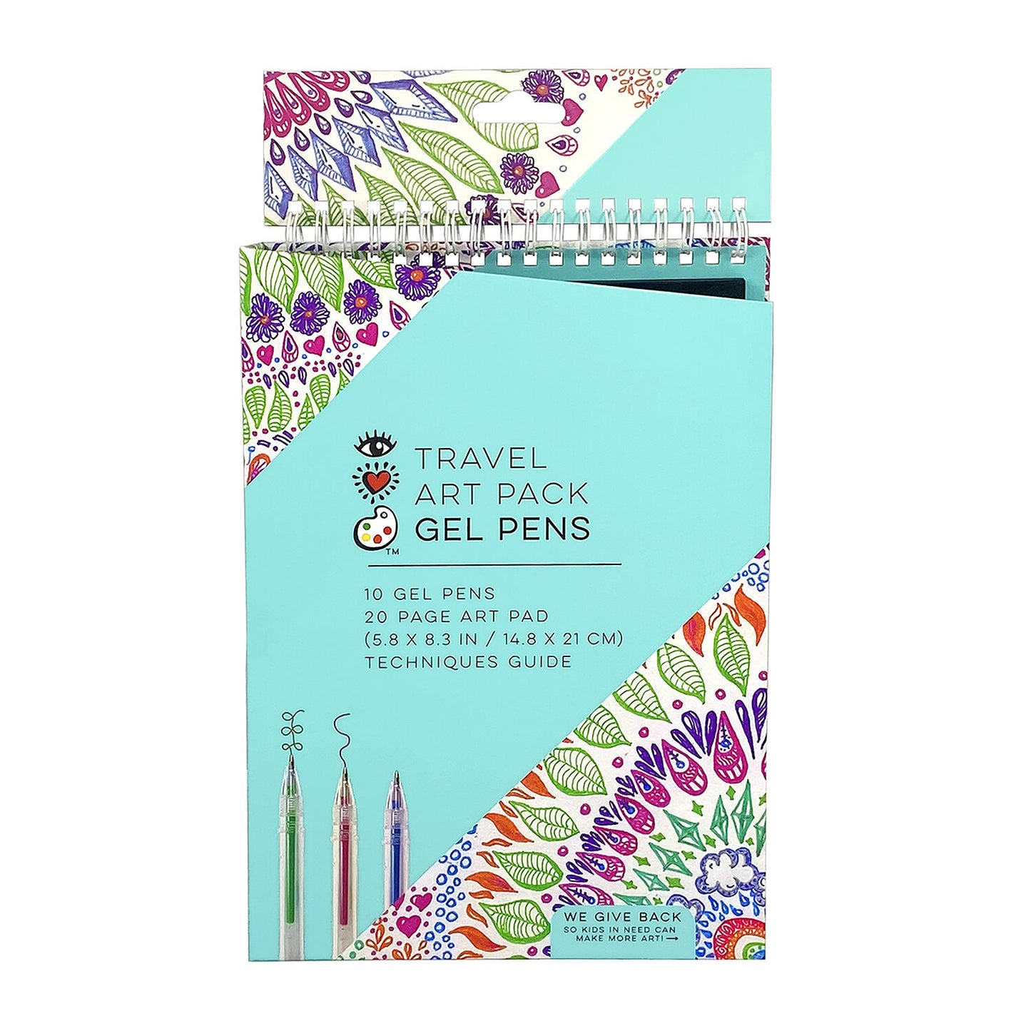 iHeart Art Travel Art Pack Gel Pens