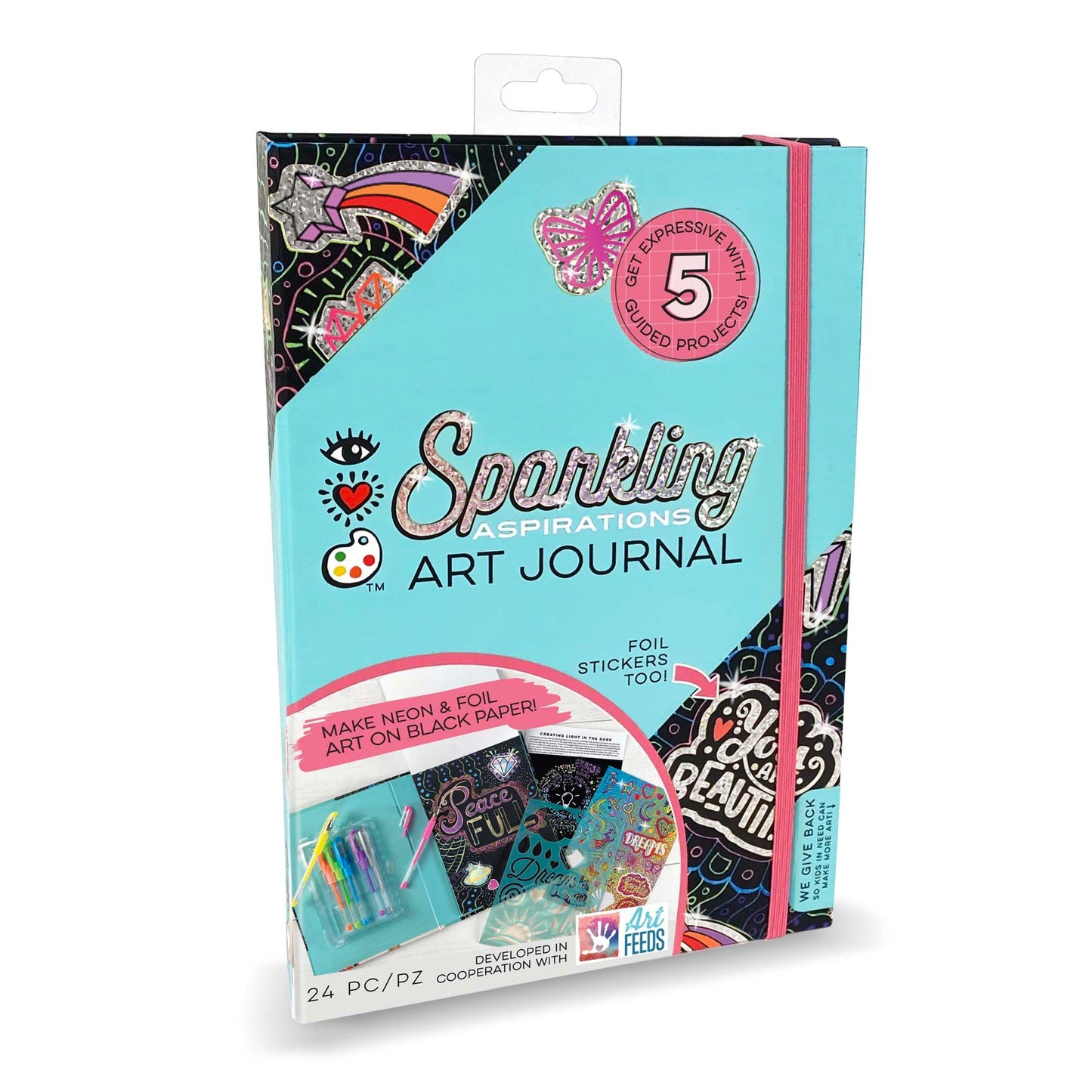 iHeartArt Sparkling Aspirations Art Journal