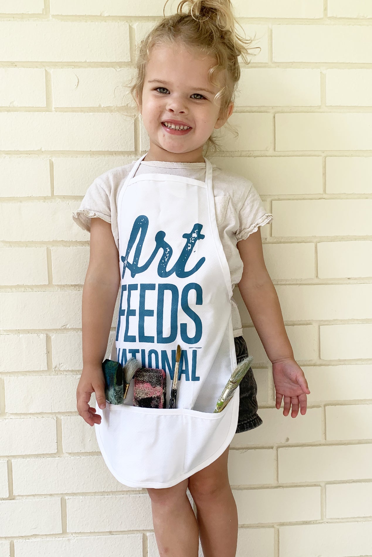 Art Feeds Kids Apron