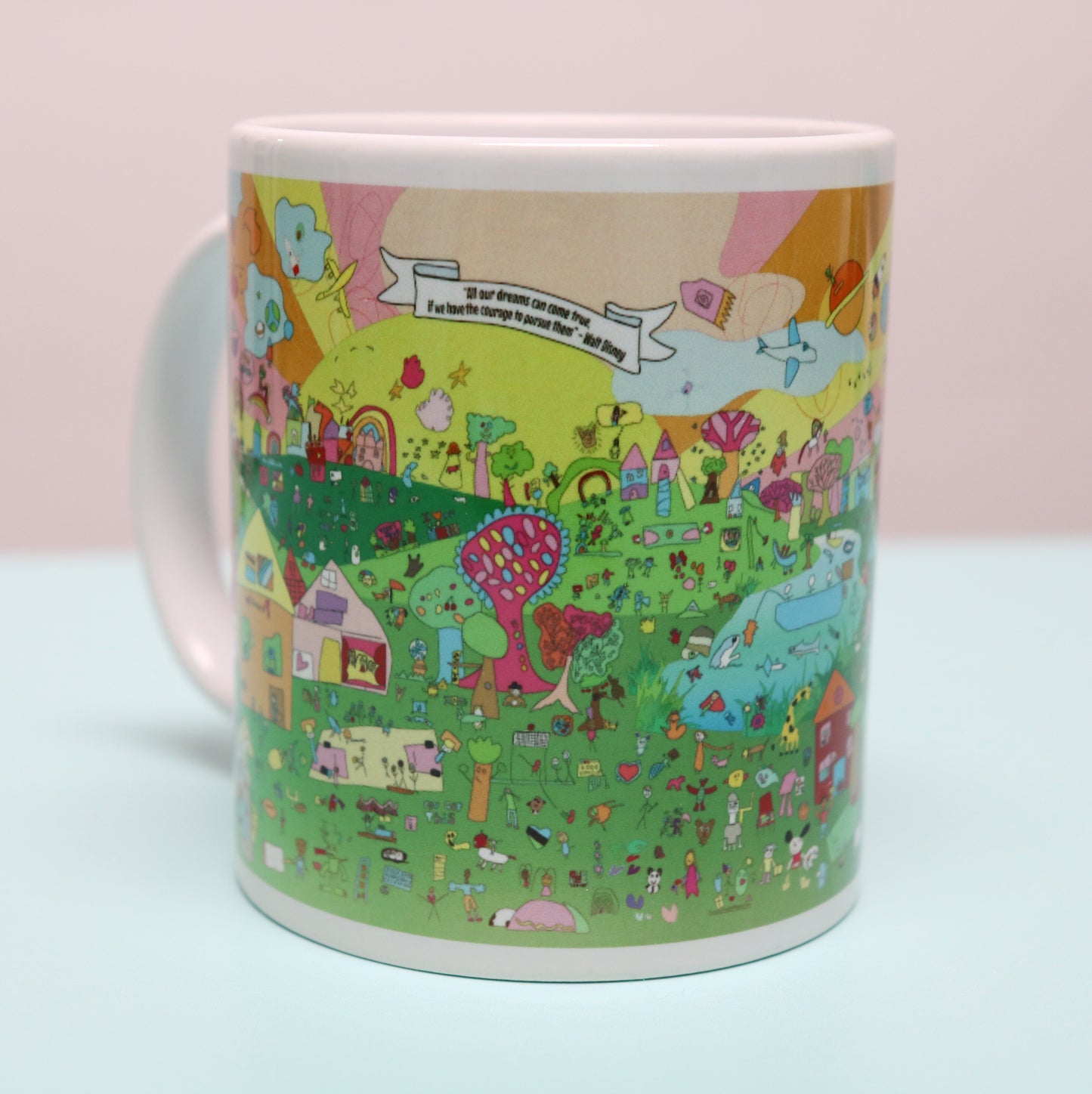 Art Feeds Mural Mugs | Sonora Elementary School