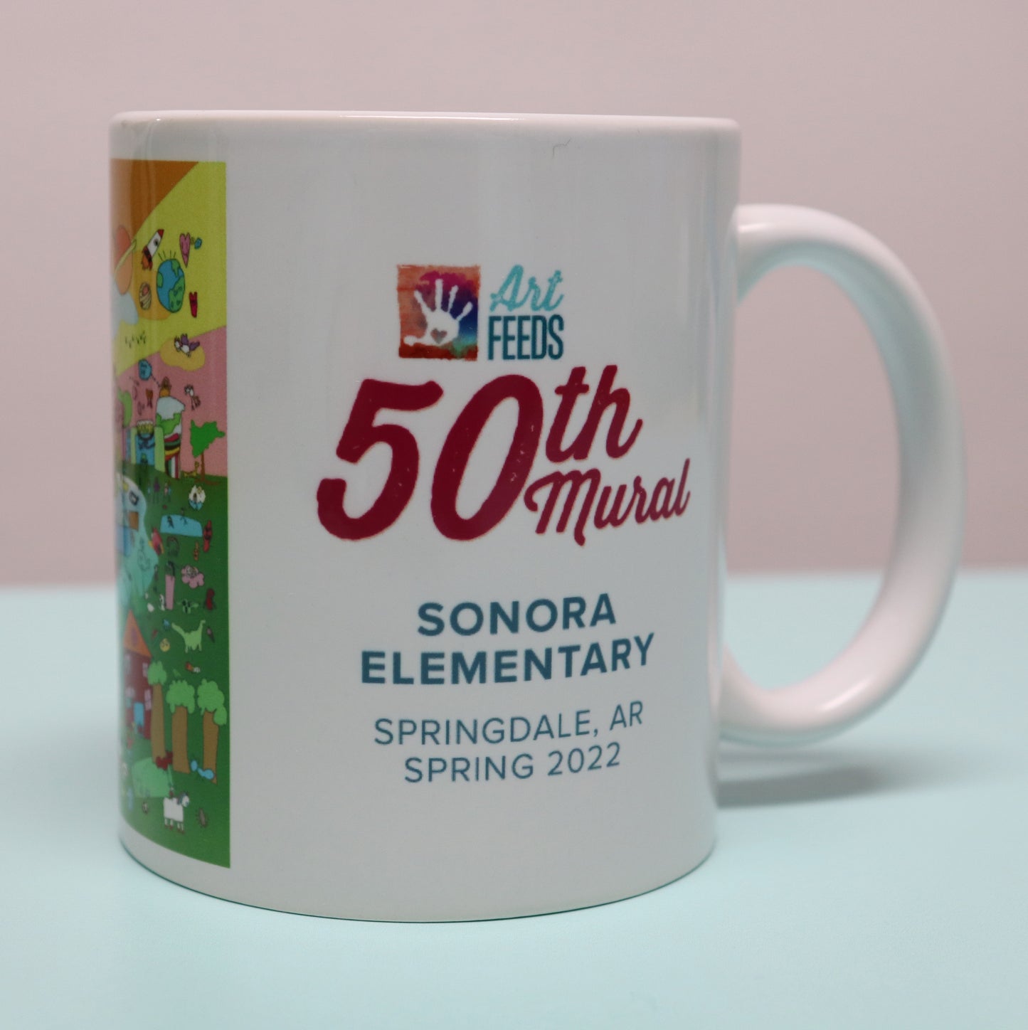 Art Feeds Mural Mugs | Sonora Elementary School