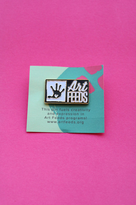 Art Feeds Lapel Pin