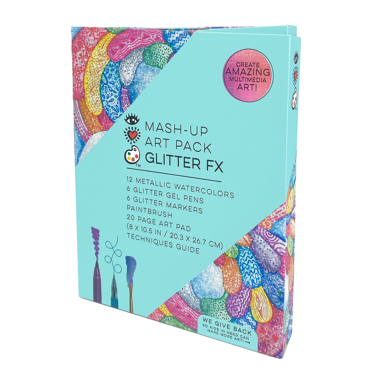 iHeart Art Mash Up Art Pack Glitter FX - Supply Closet