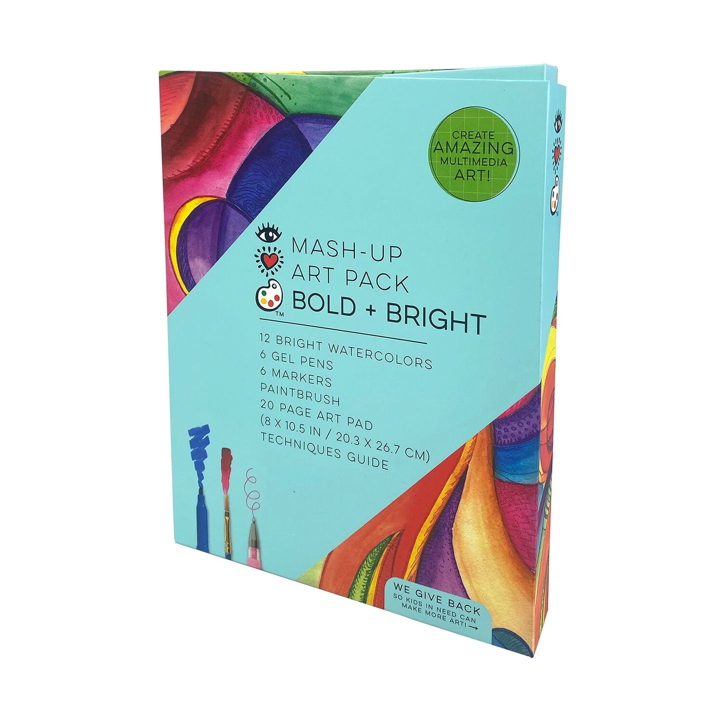 iHeart Art Mash Up Art Pack Bold & Bright - Supply Closet