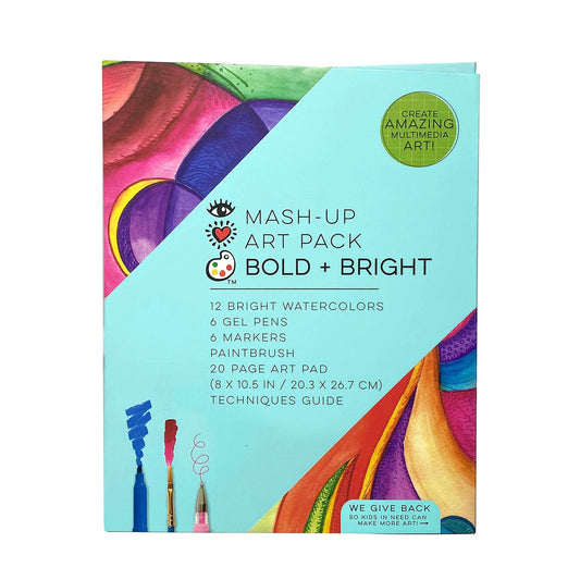 iHeart Art Mash Up Art Pack Bold & Bright - Supply Closet