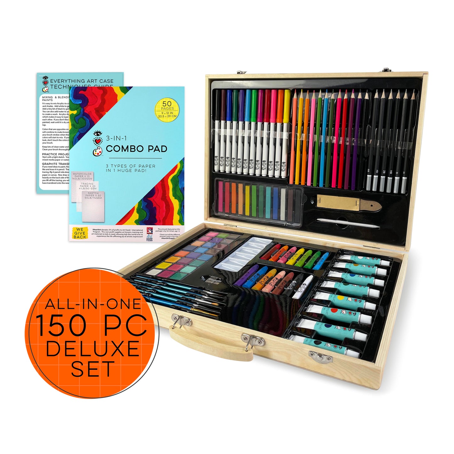 iHeartArt Everything Art Case - Supply Closet