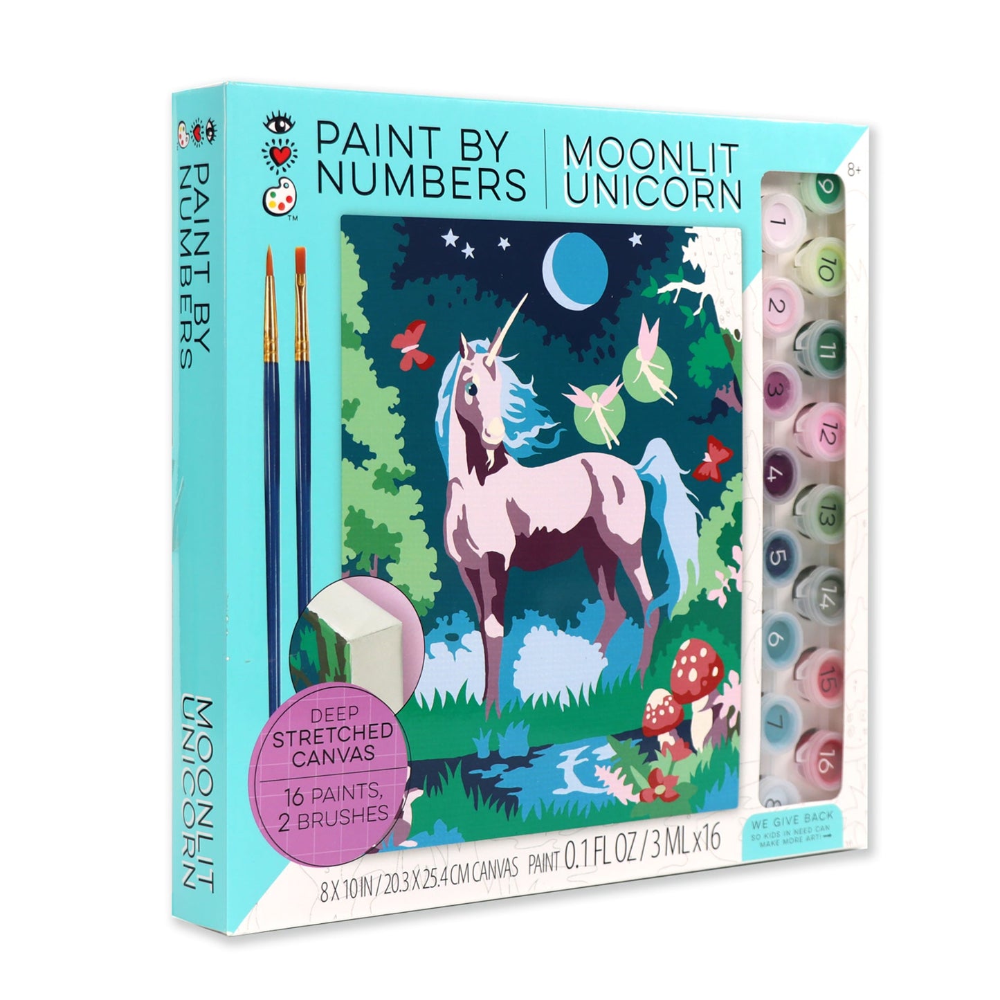 iHeartArt Paint by Numbers Moonlit Unicorn - Supply Closet