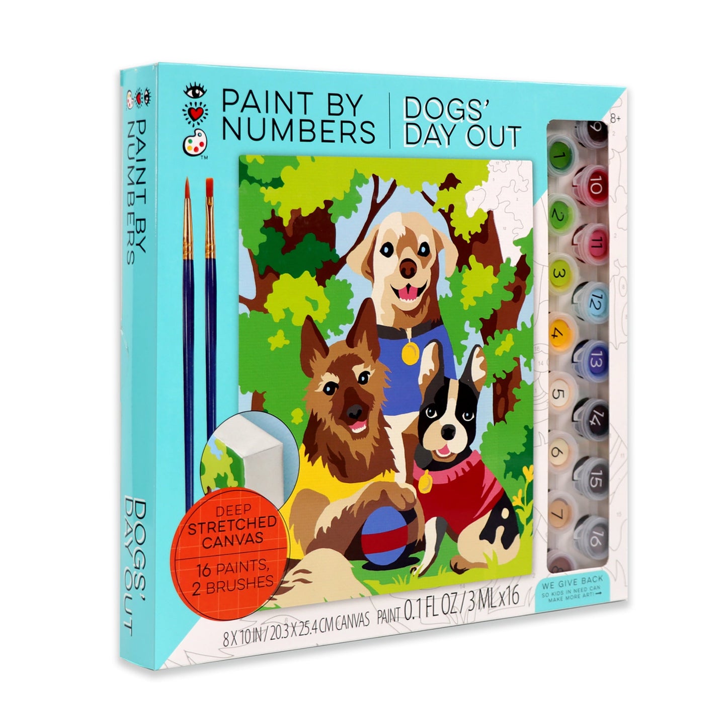 iHeartArt Paint by Numbers Dogs' Day Out - Supply Closet