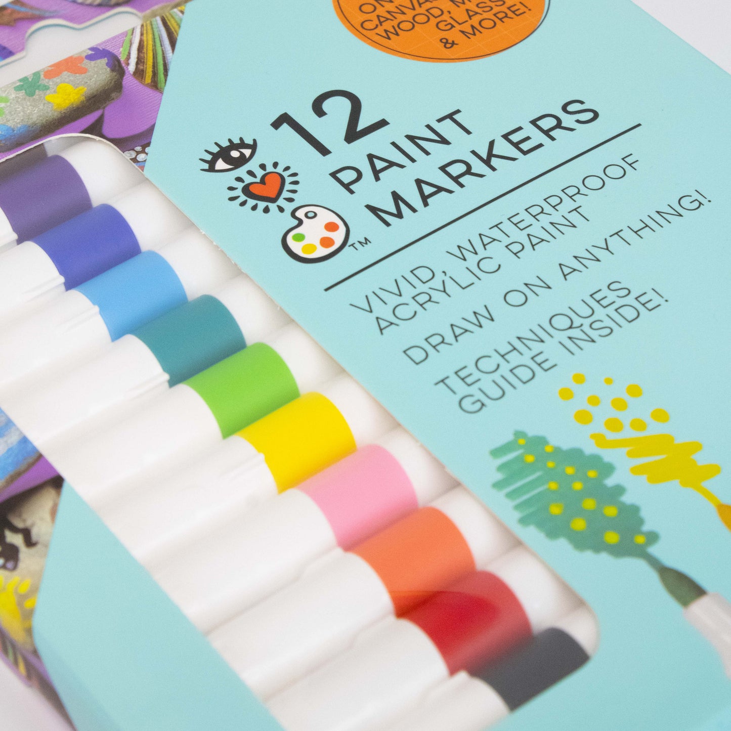 iHeartArt 12 Acrylic Paint Markers – brightstripes