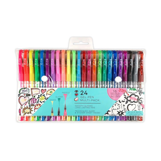 iHeart Art 24 Gel Pen Multi-Pack - Neon, Pastel, Glitter