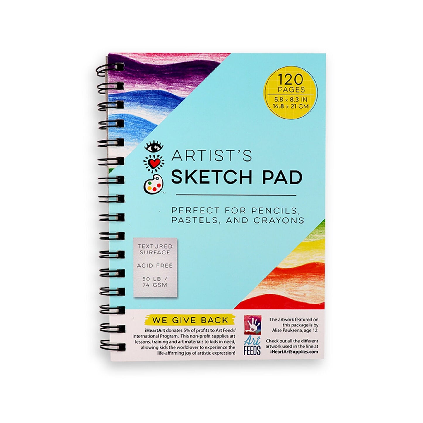 iHeart Art Artist Sketch Pad - Supply Closet