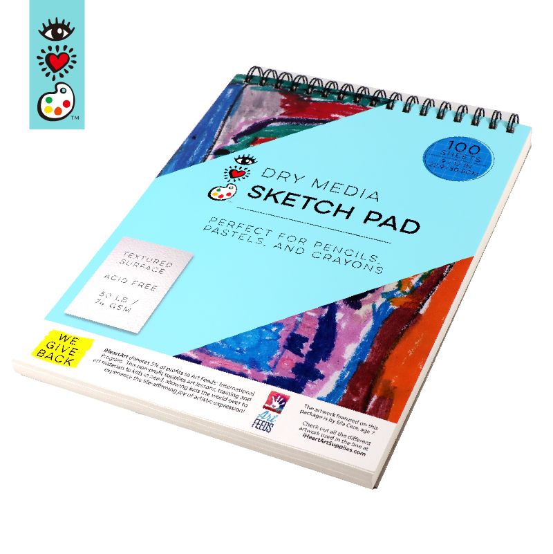 iHeart Art Dry Media Sketch Pad - Supply Closet