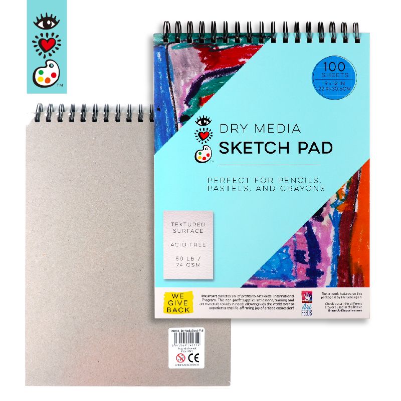 iHeart Art Dry Media Sketch Pad - Supply Closet