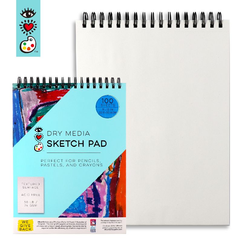 iHeart Art Dry Media Sketch Pad - Supply Closet