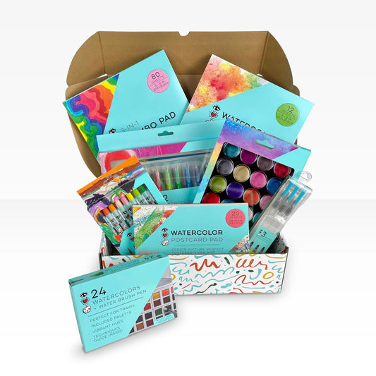 iHeartArt I Heart Watercolor Art Supply Bundle - Supply Closet