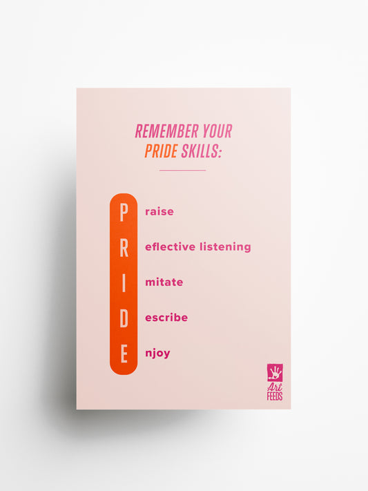 Pride Skills Poster